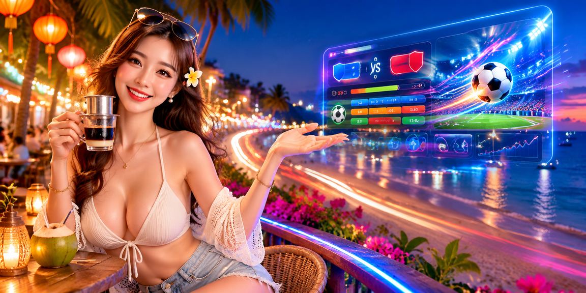 Người dùng Việt thưởng thức cà phê và trải nghiệm giải trí trực tuyến tại Mũi Né