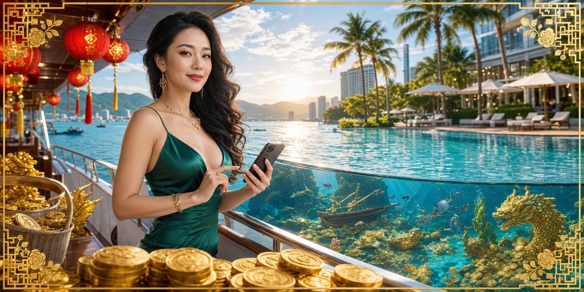 Người chơi dùng app casino trong không khí lễ hội tại Nha Trang